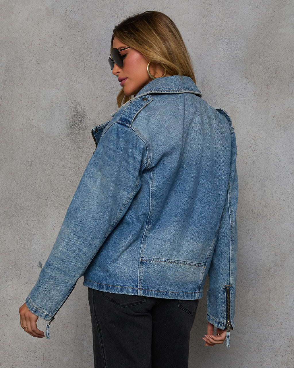 All Set Rahat Kesim Denim Ceket