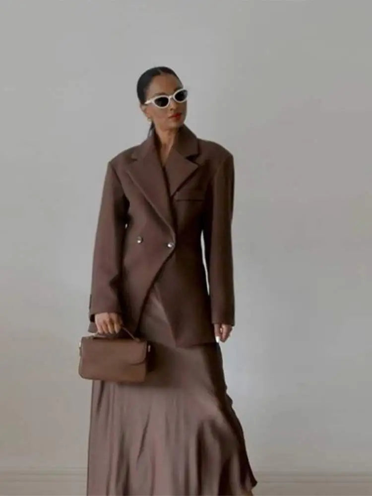 Alevna™ Modaya Uygun Cepli Blazer