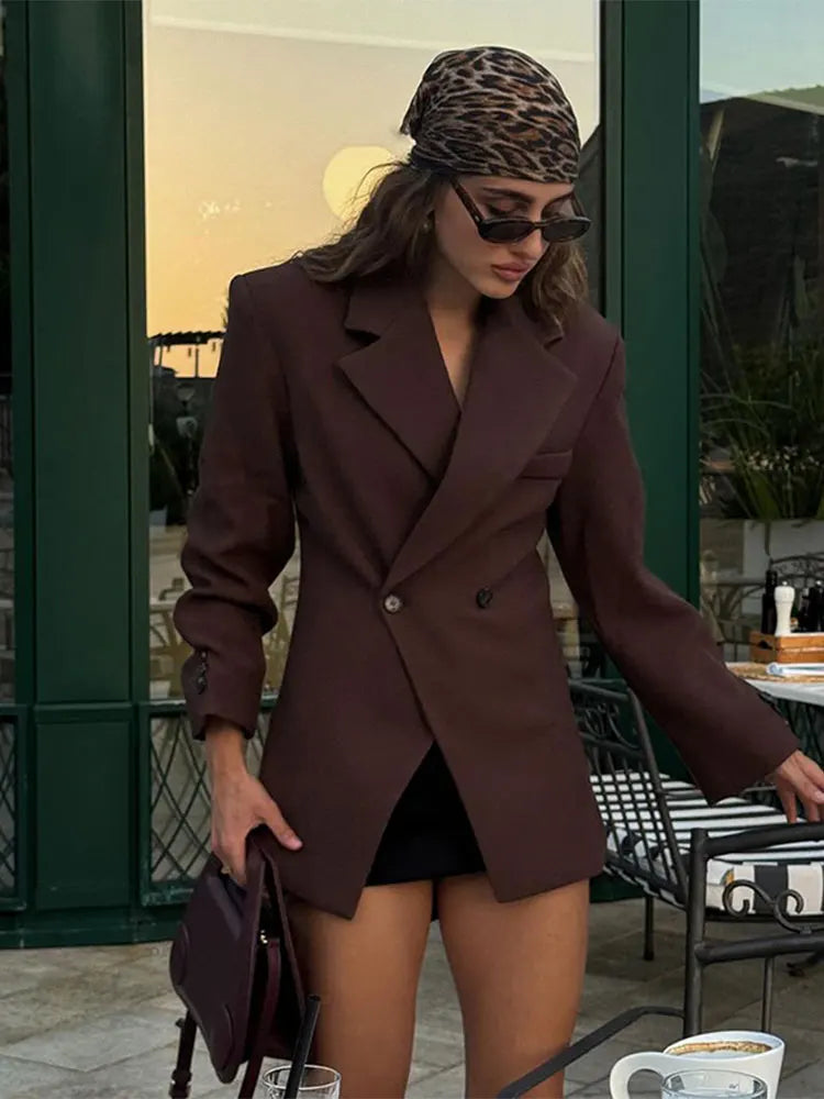 Alevna™ Modaya Uygun Cepli Blazer