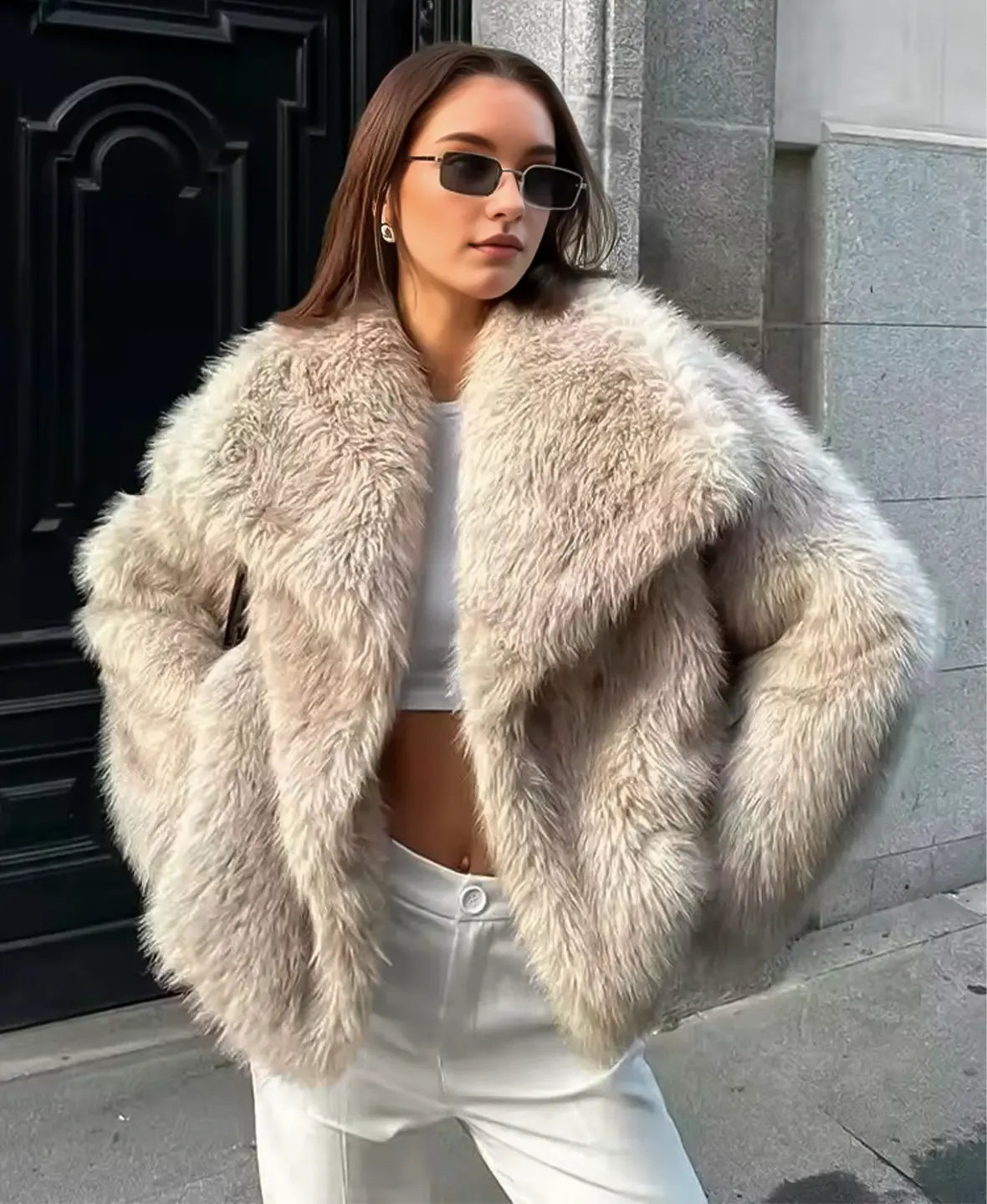 Alevna Lüks Kürk Ceket