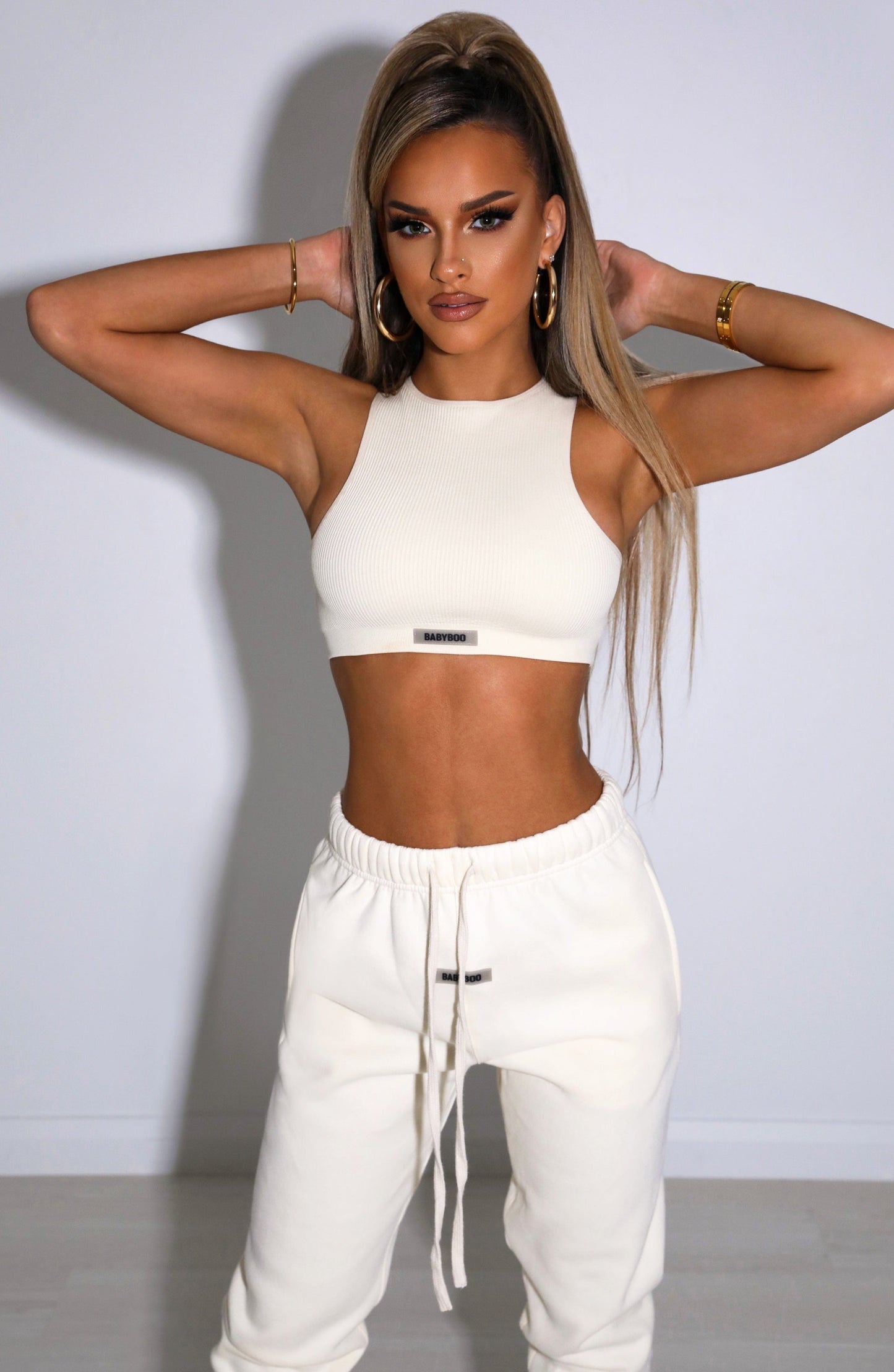 Alevna™ Jae Luxe Crop - Krem