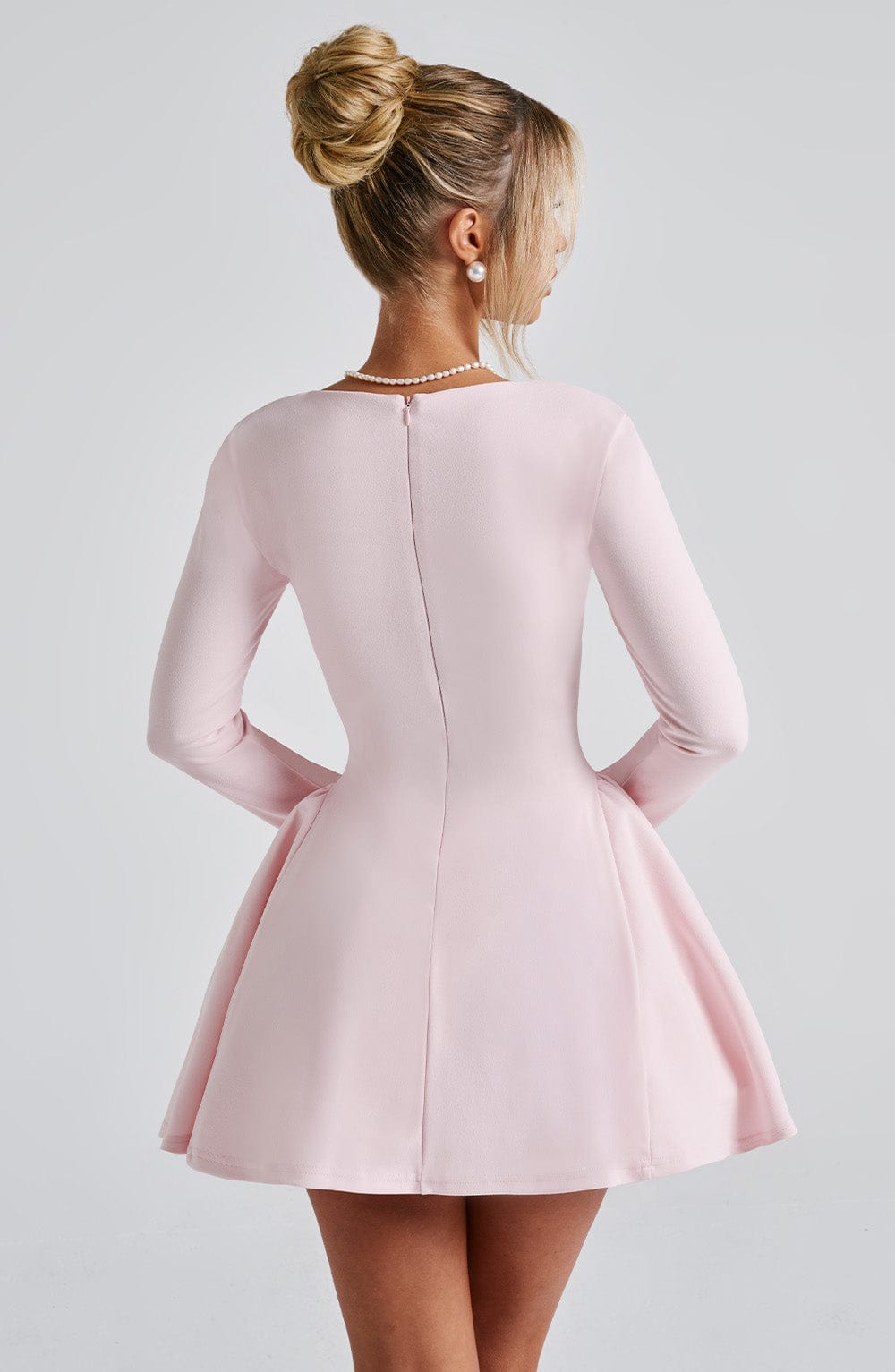 Alevna™ Megan Mini Elbise - Allık