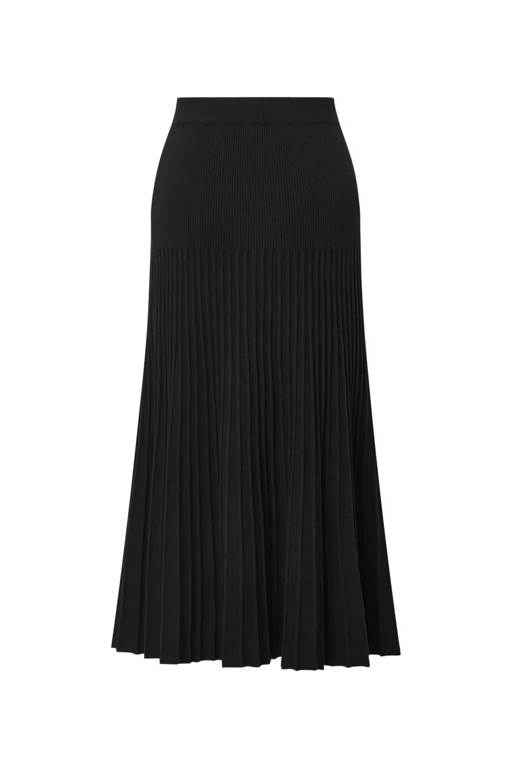 Grace Pleated Skirt in Anti-Pilling Tencel Blend Knit