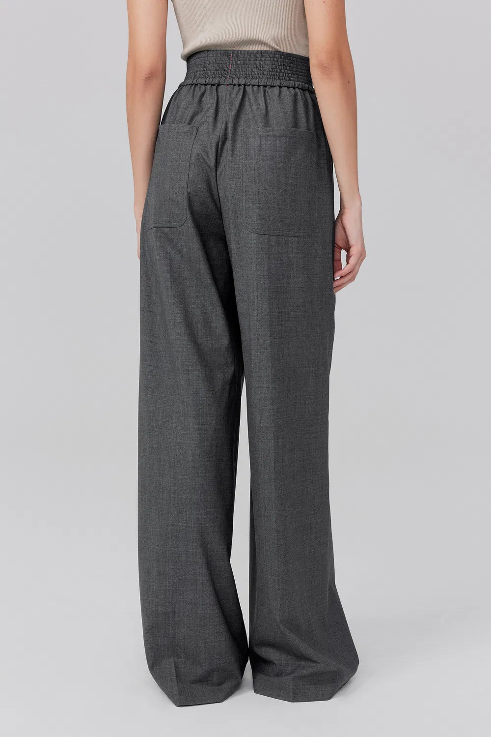 Cléon Trousers in Semi-Worsted Wool