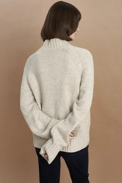 Keth Turtleneck Sweater in Merino-Cashmere Knit