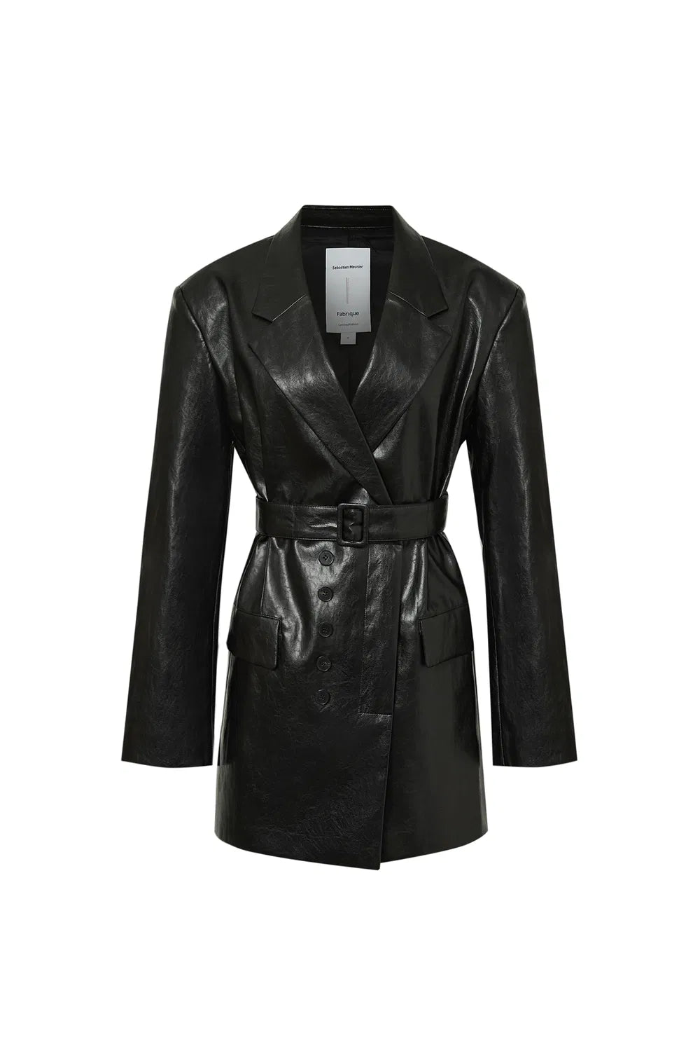 Elena Blazer Jacket in Eco Leather