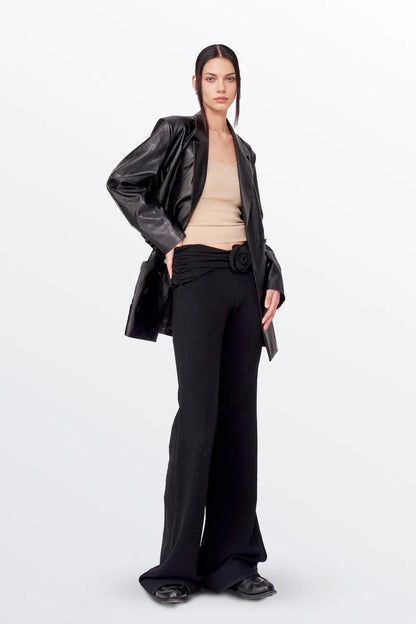 Elena Blazer Jacket in Eco Leather