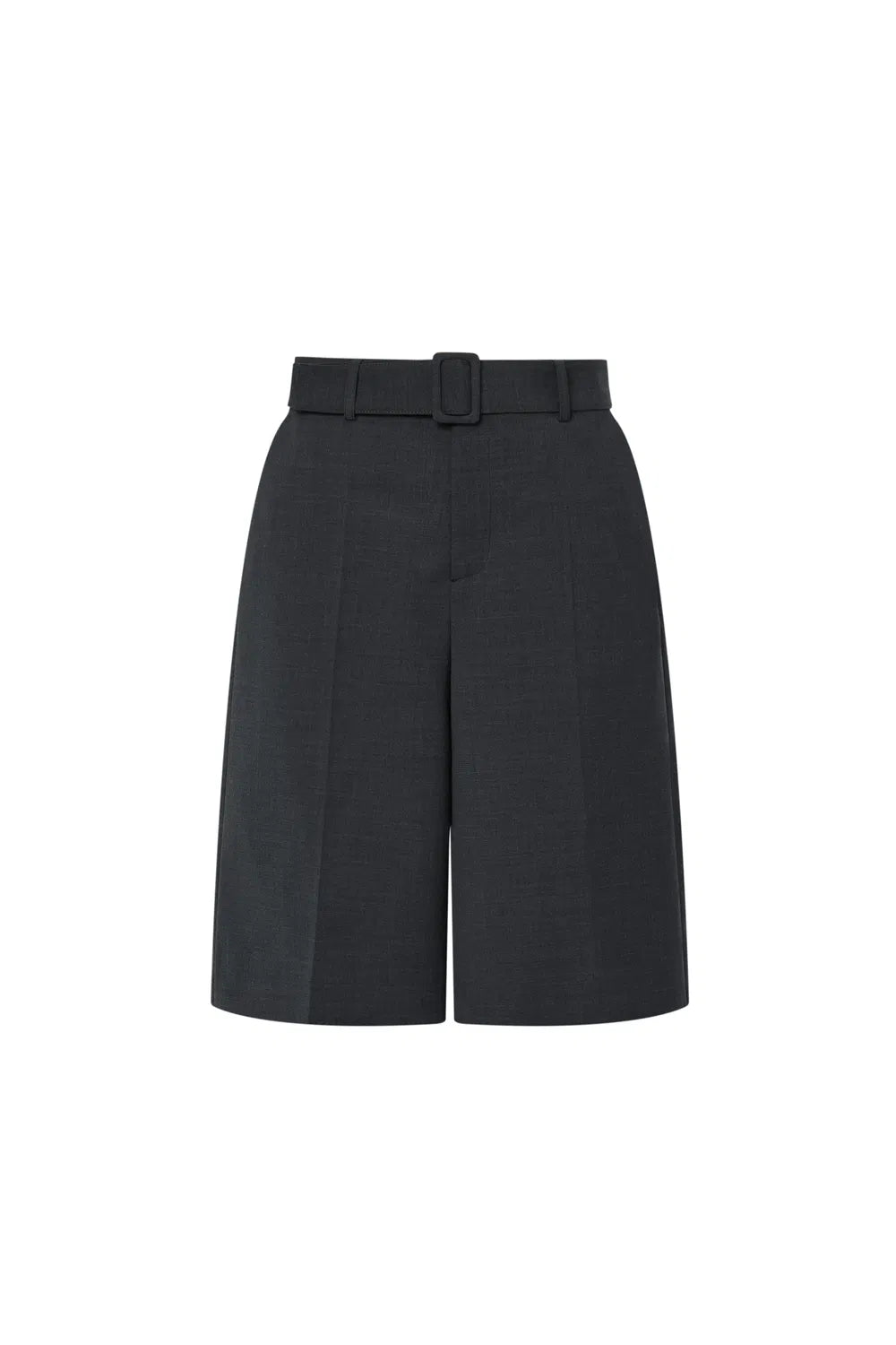 Amelia Wrinkle Resistant Tailored Bermuda Shorts in Australian Merino Wool