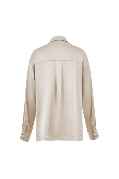 Gabrielle Shirt in Mulberry Silk