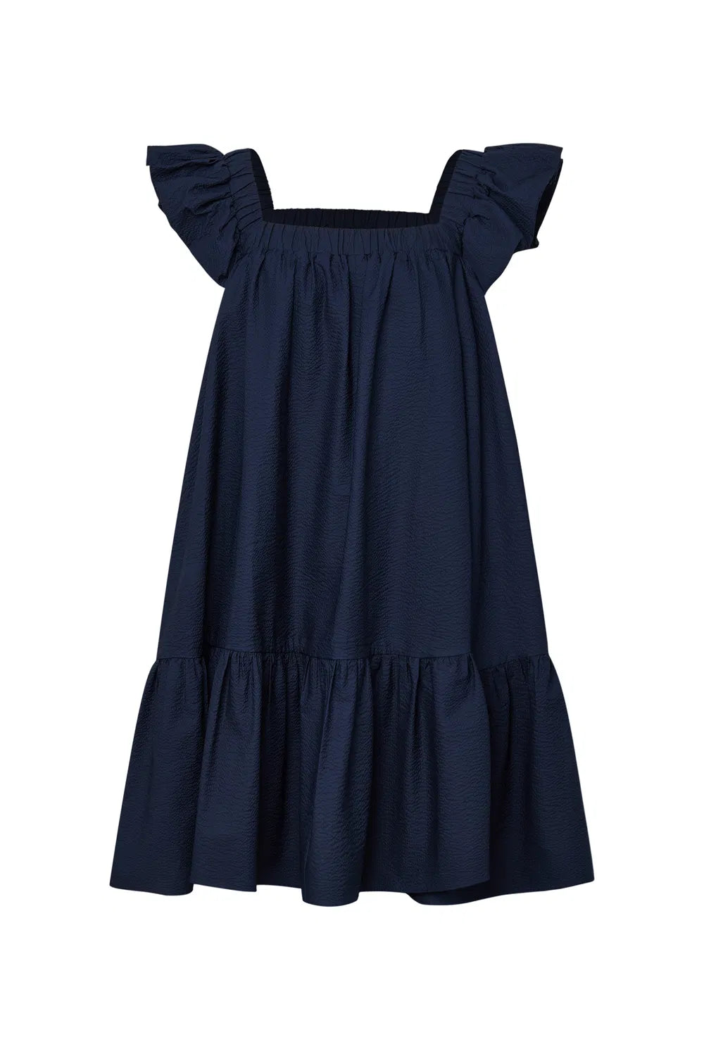 Emily Square Neck Dress in Cotton