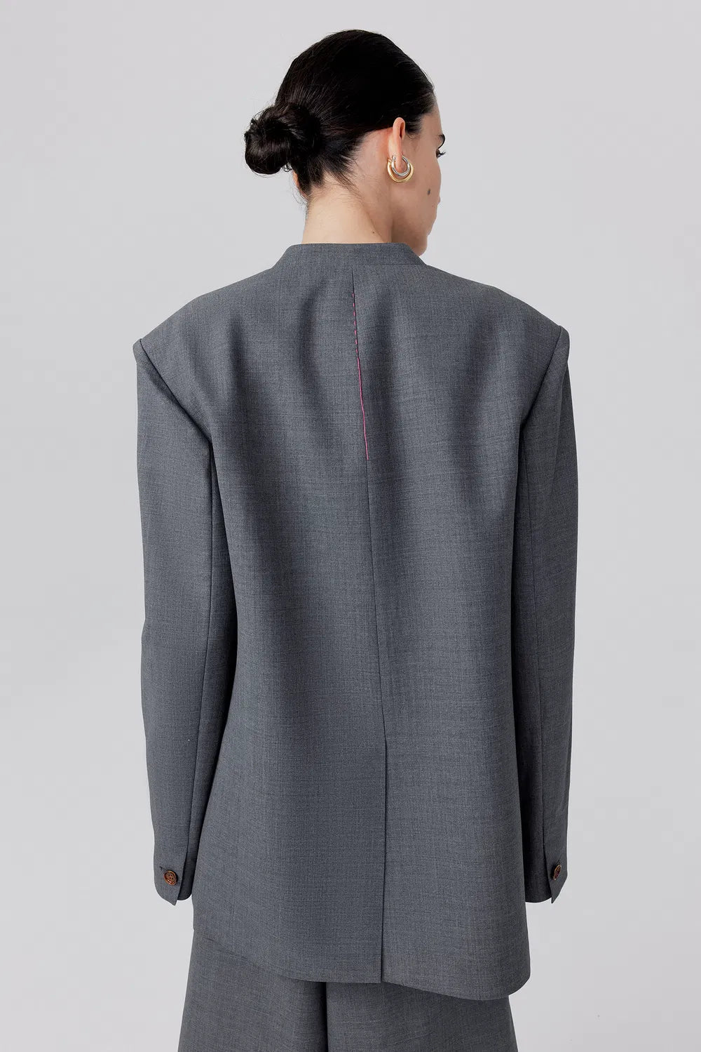 Hera Blazer in Worsted Wool Blend