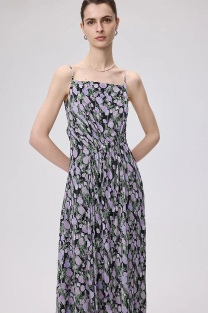 Courtney Drawstring Dress in Viscose