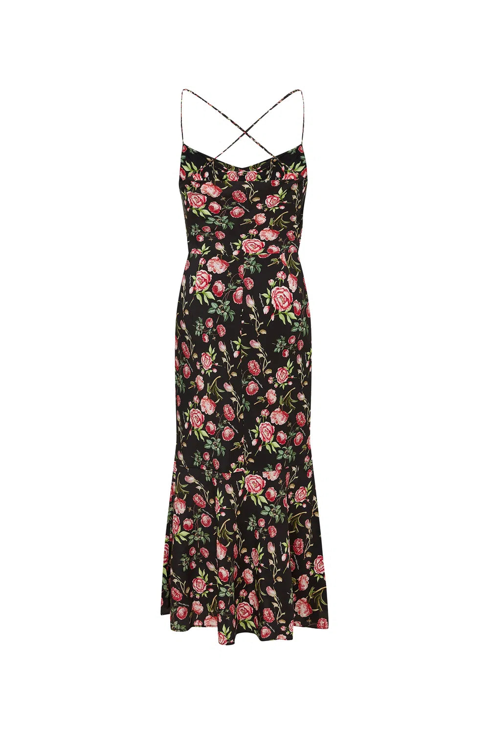 Martina Rosie Black Dress in Mulberry Silk Blend