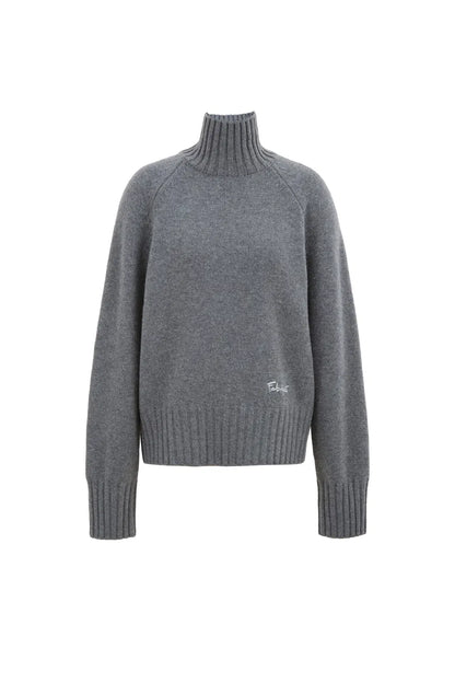 Keth Turtleneck Sweater in Merino-Cashmere Knit