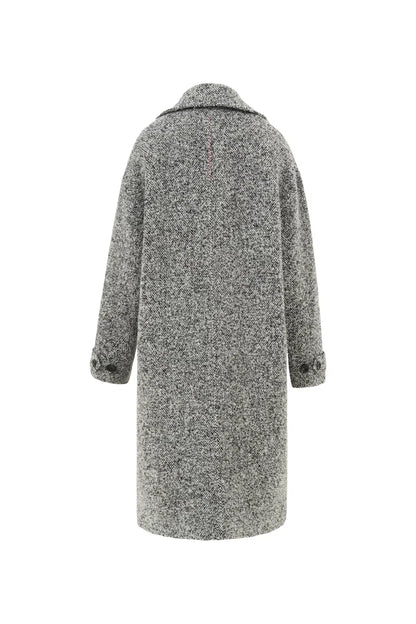 Daisy Coat in Ultralight Bouclé Wool