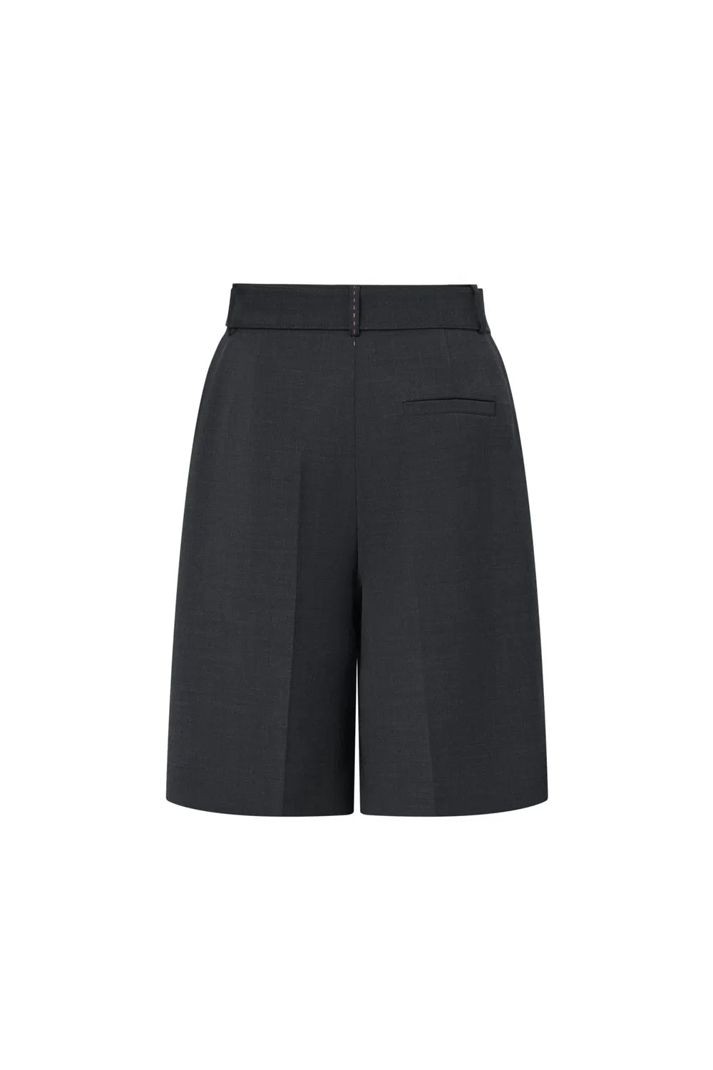 Amelia Wrinkle Resistant Tailored Bermuda Shorts in Australian Merino Wool