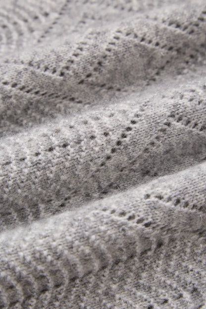 Felicia Cardigan in Wool-Mohair Knit