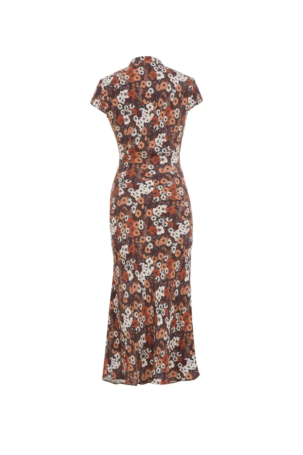 May Qipao Dress in Mulberry Silk Blend