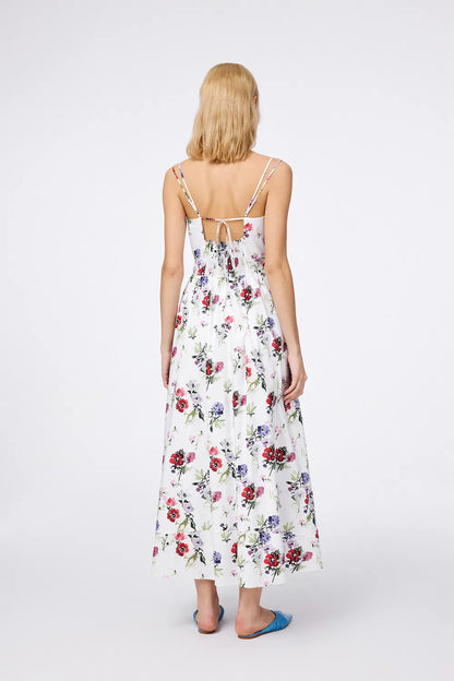 Freya Flora A-line Dress in Cotton