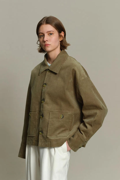 Claire Corduroy Jacket in Cotton