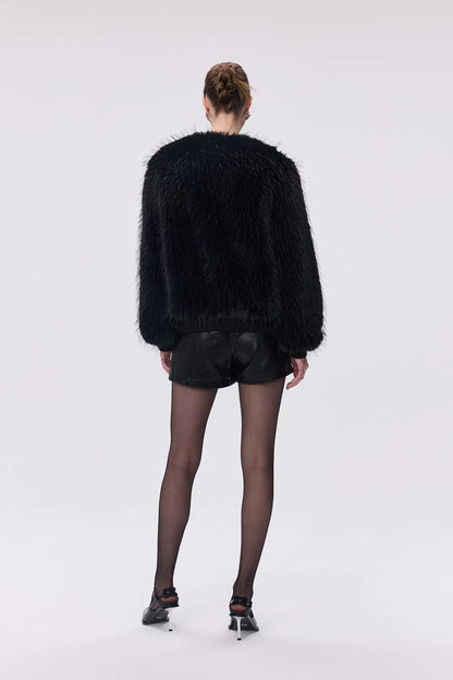 Ariana Jacket in Premium Double Coated Faux Fur