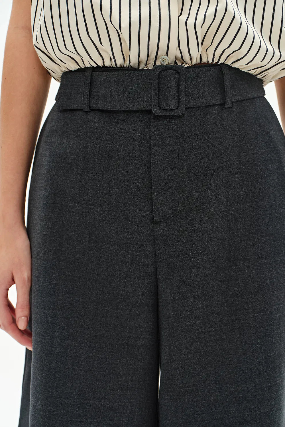 Amelia Wrinkle Resistant Tailored Bermuda Shorts in Australian Merino Wool