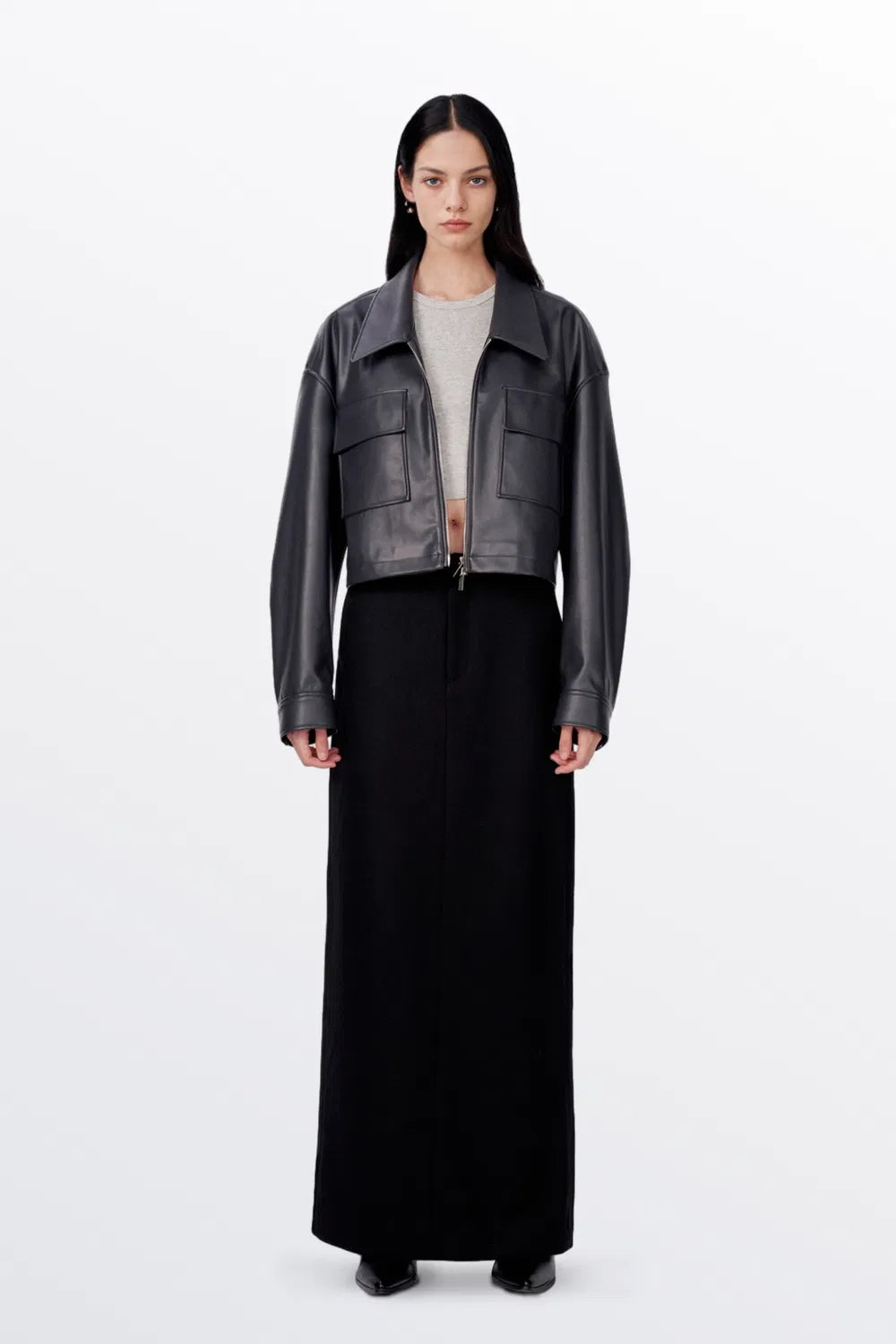 Danae Jacket in Vegan Leather