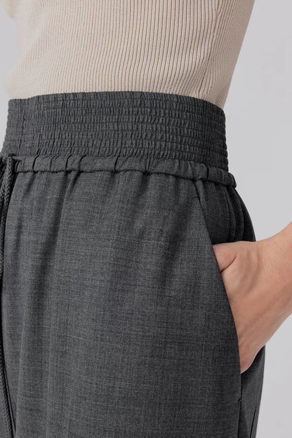 Cléon Trousers in Semi-Worsted Wool