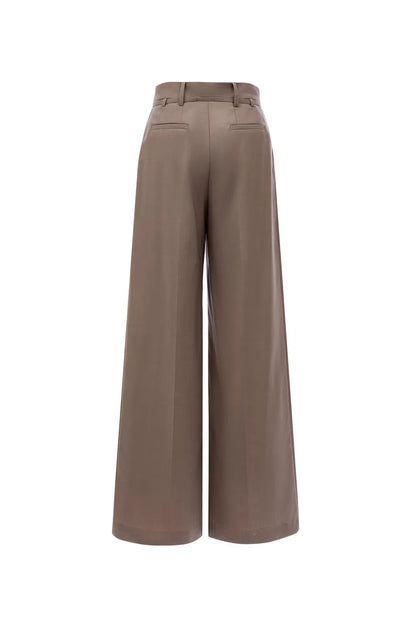 Alba Belted Suit Trousers in Wool Blend