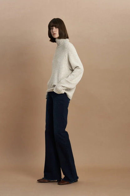 Keth Turtleneck Sweater in Merino-Cashmere Knit