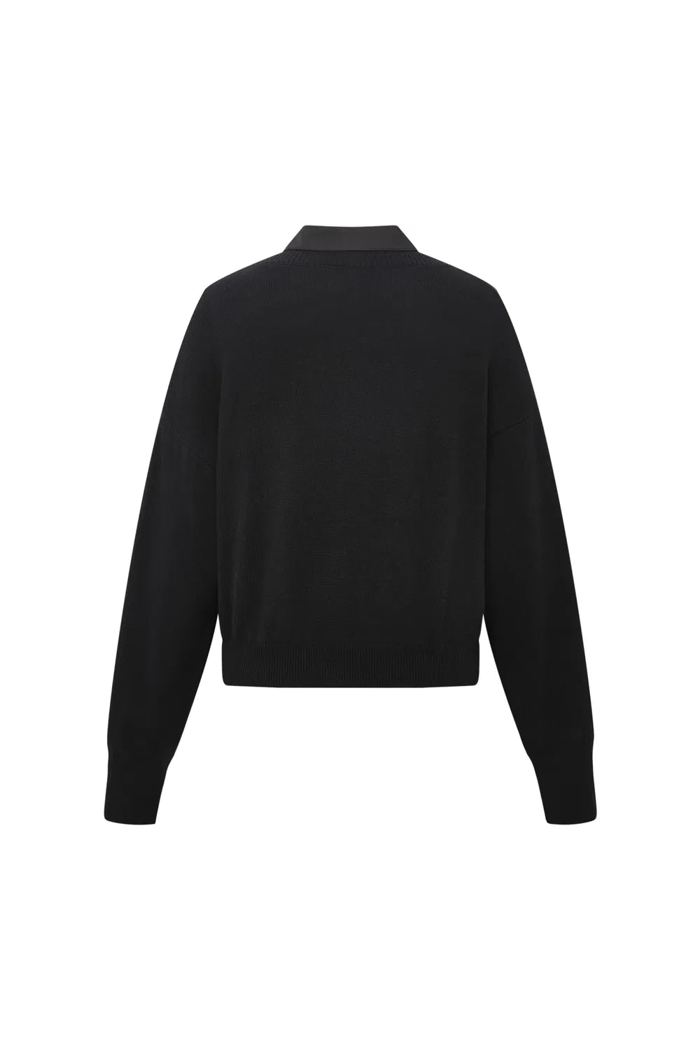 Freya Layered Top in Cotton-Wool Knit