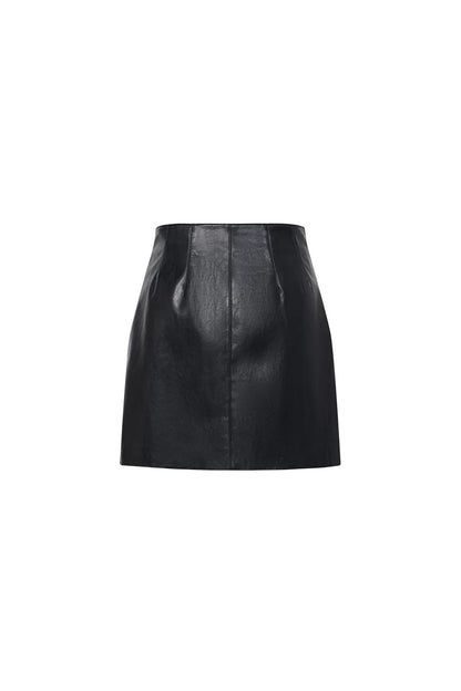 Mia Pencil Skirt in Vegan Leather