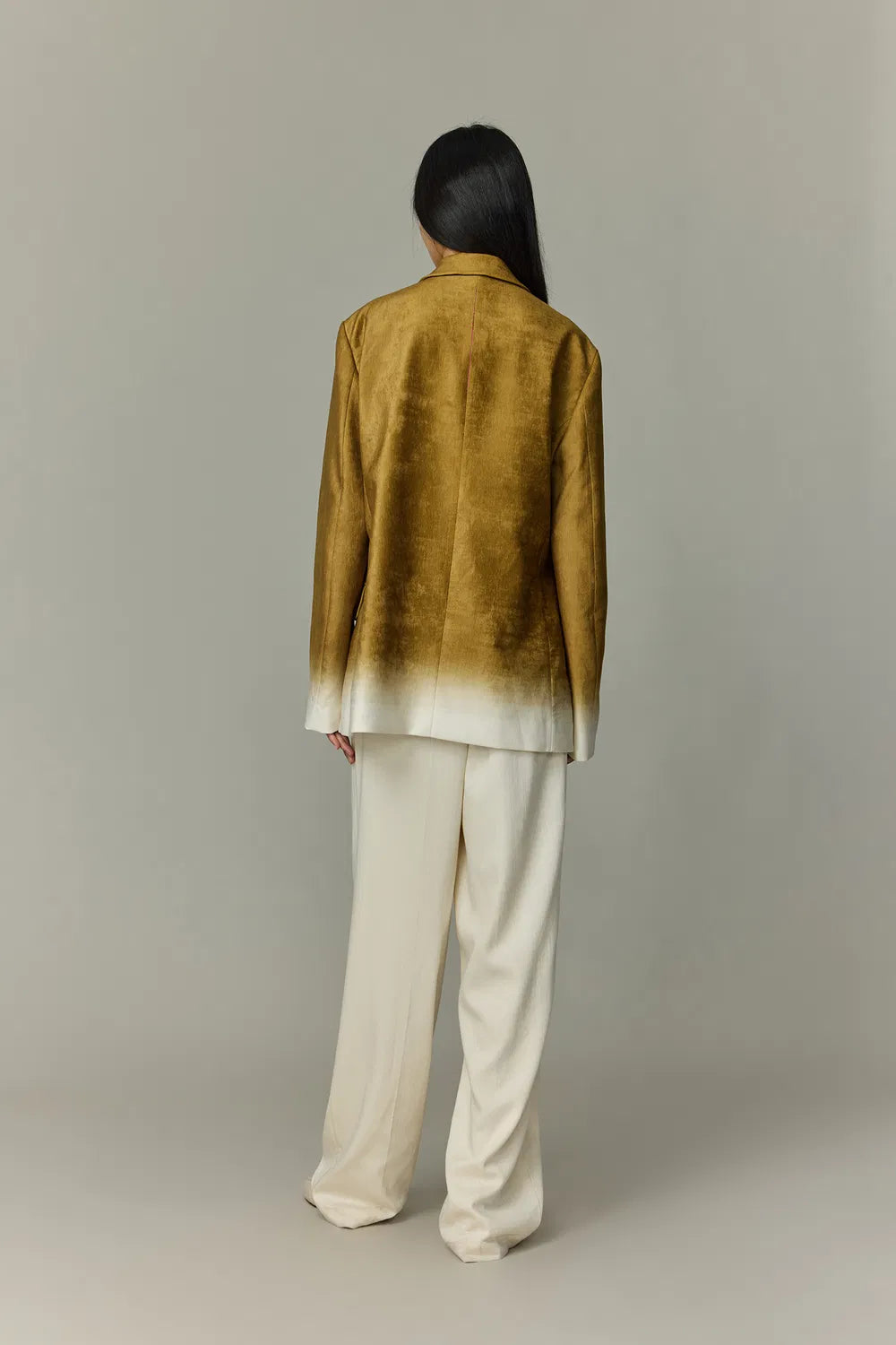 Ficus Blazer in Soft Velvet