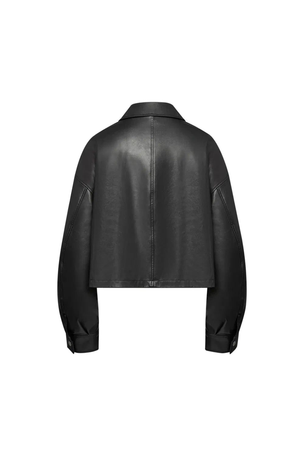 Coddenham Short Jacket in Faux Leather