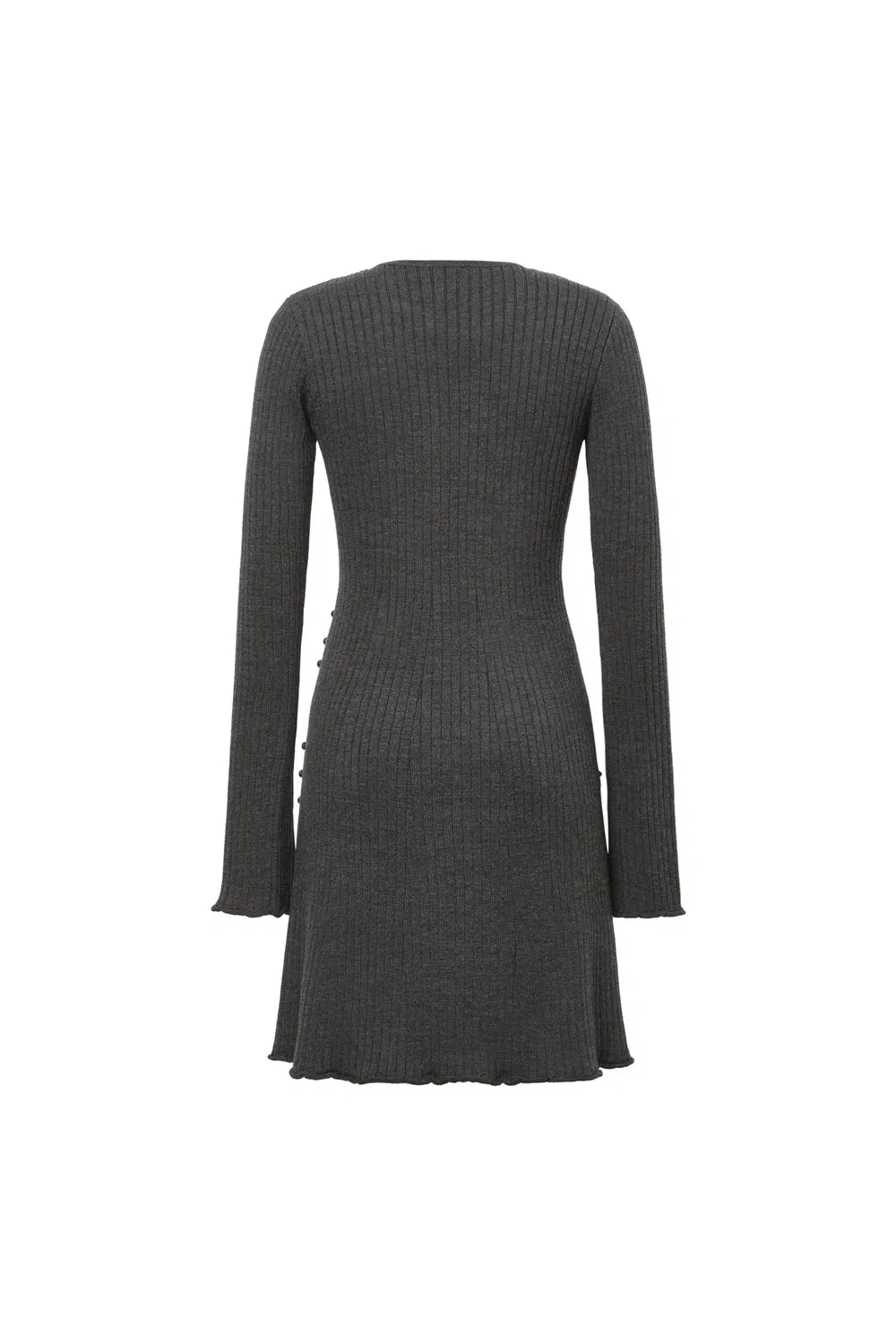 Celeste Fitted Dress in Merino Wool Knit