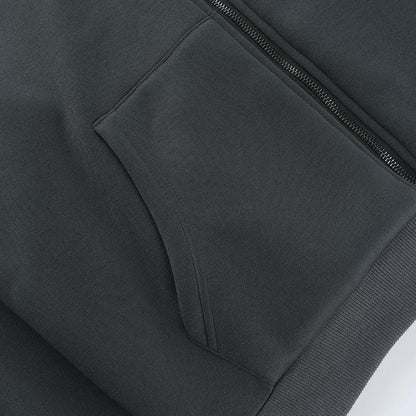 Alevna™ Yazı Baskılı Sweat Mont