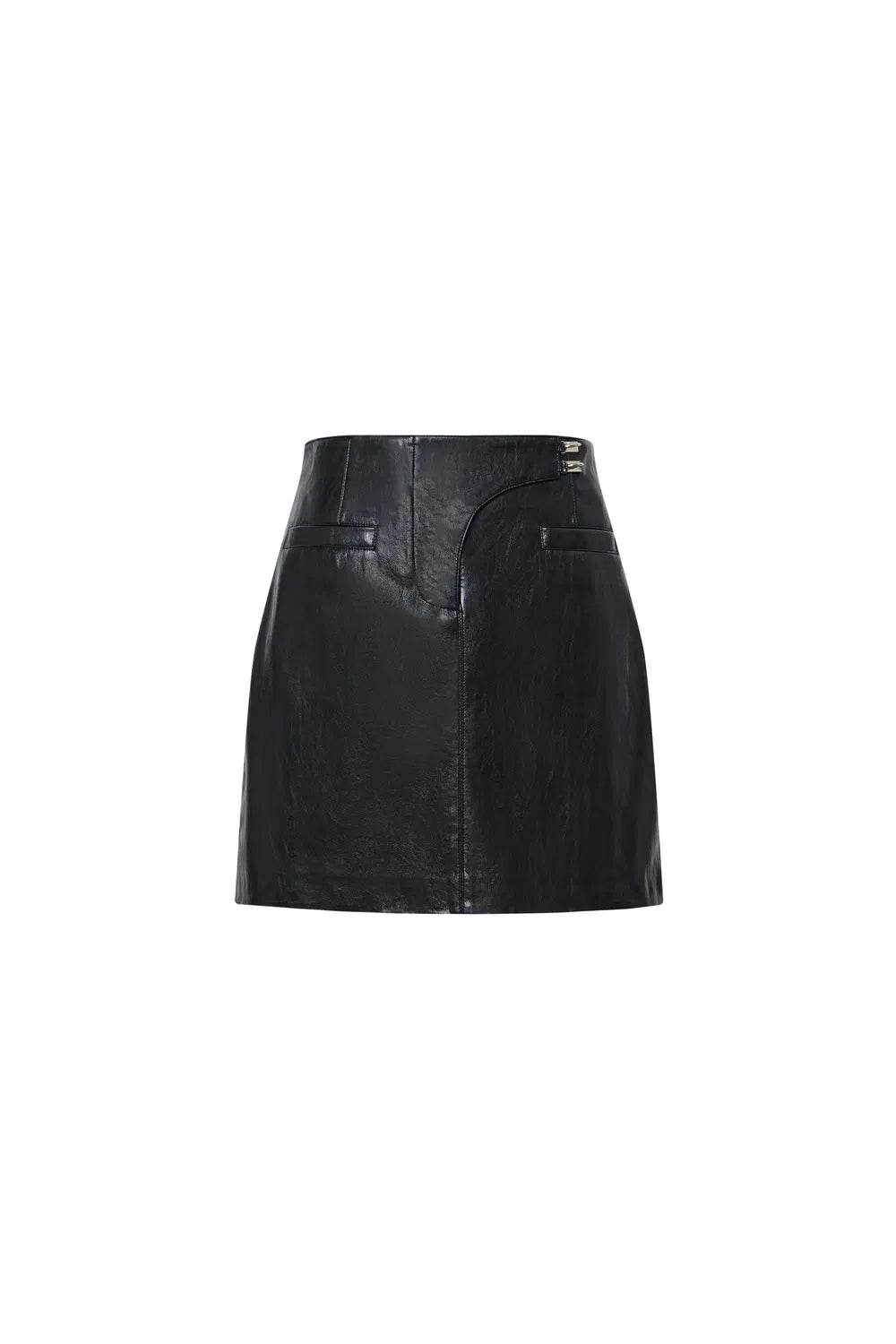 Mia Pencil Skirt in Vegan Leather