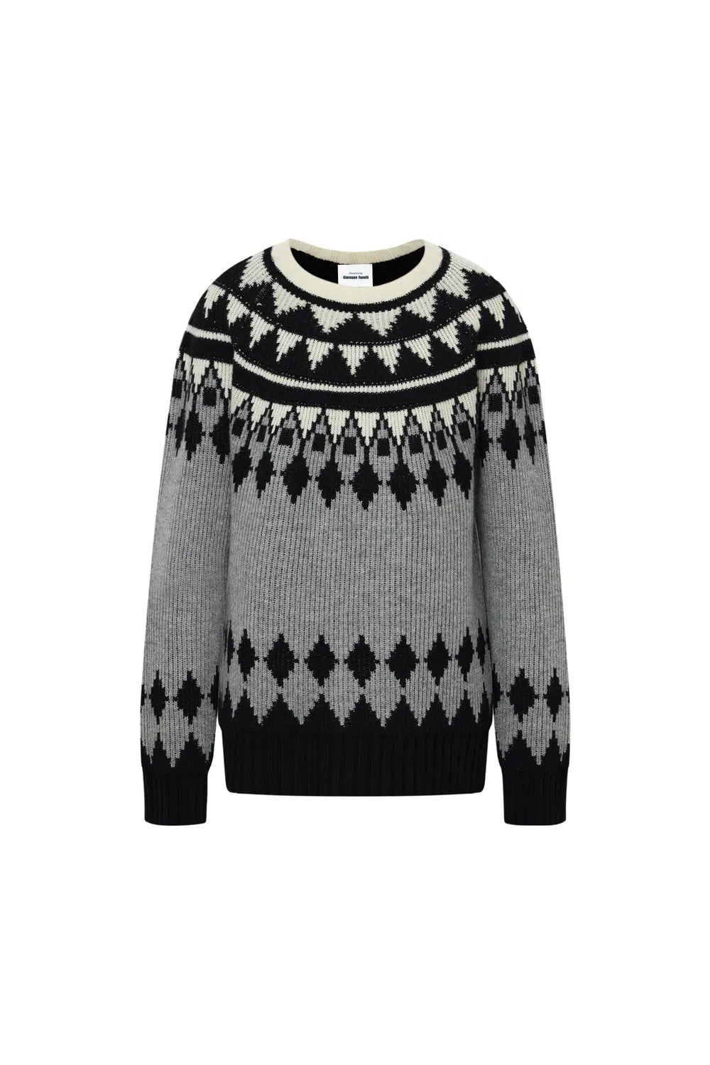 Delphine Fair Isle Knit Sweater