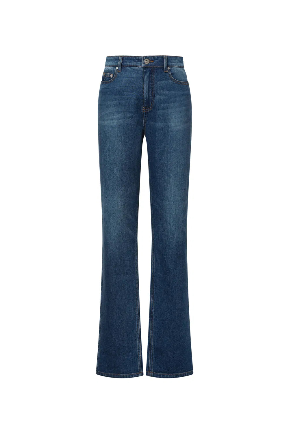 Zuki Straight Leg Jeans in Turkish Cotton Denim