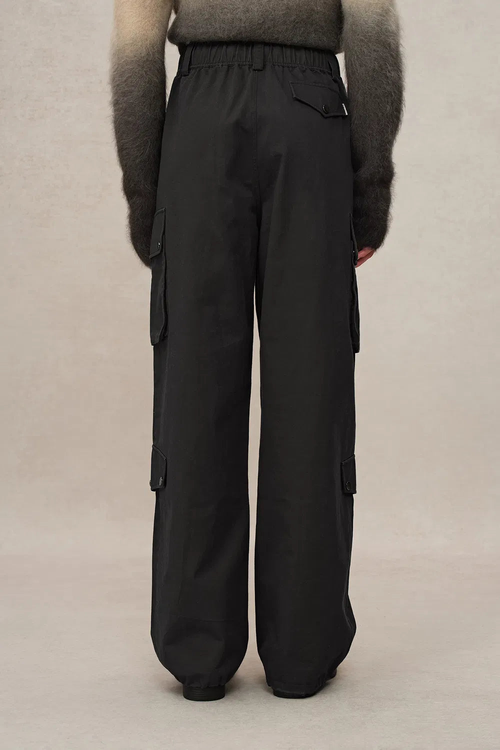 Elisabeth Utility Trousers in Washed Cotton Denim