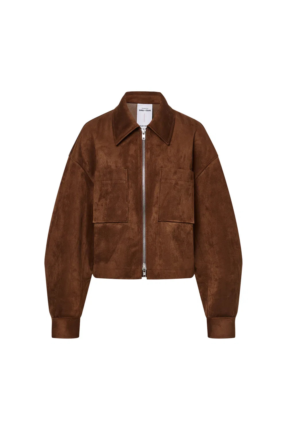 Coddenham Jacket in Faux Suede