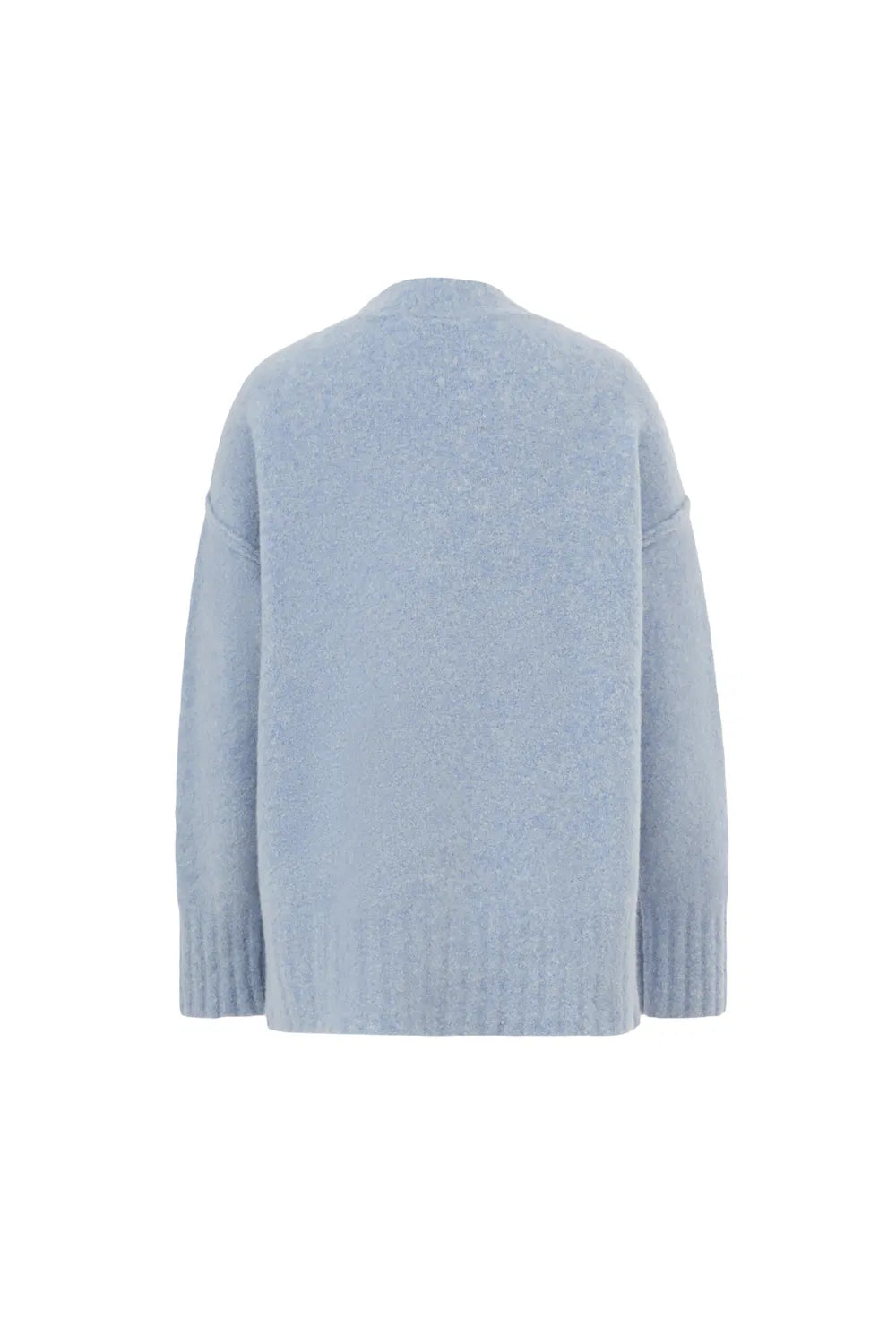 Hiroko Oversized Knit Cardigan in Wool Bouclé