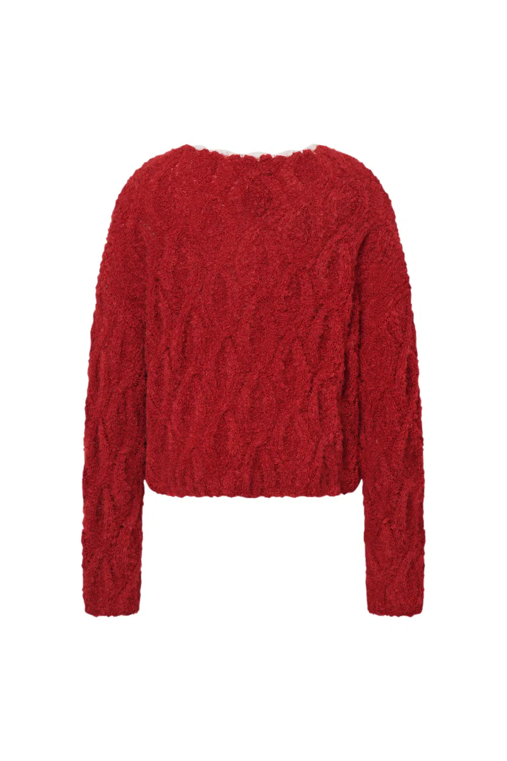 Mist Sweater in Kid Mohair Bouclé Knit