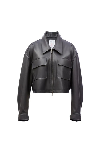 Danae Jacket in Vegan Leather