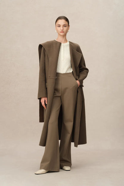 Zyma Oversized Coat in Merino Wool