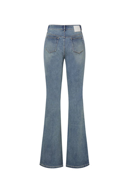 Emma Bootcut Jeans in Stretchy Denim