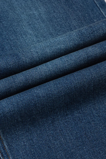 Zuki Straight Leg Jeans in Turkish Cotton Denim