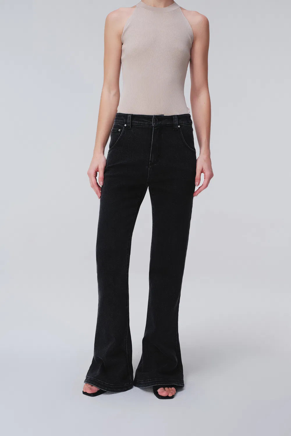 Étoile Bell Bottom Jeans in Cotton Denim