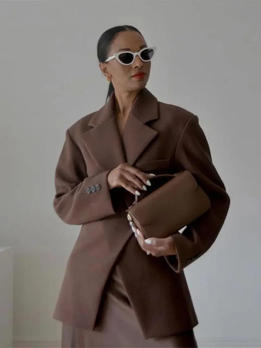 Alevna™ Modaya Uygun Cepli Blazer