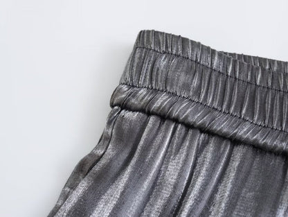 Alevna™ Bamber Ve Yüksek Bel Pantolon Takım